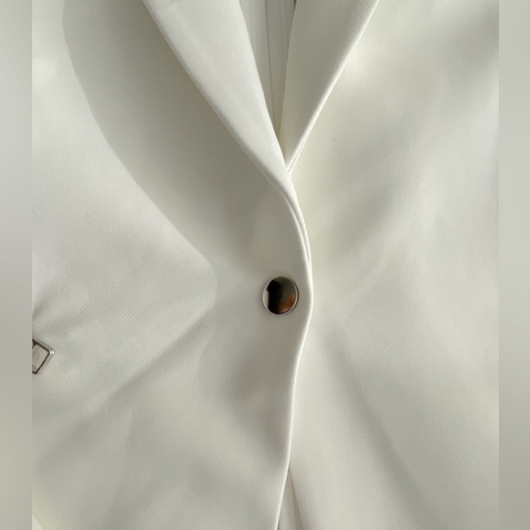 Veronica Beard classic white scuba Dickey jacket blazer NWT - Picture 11 of 13